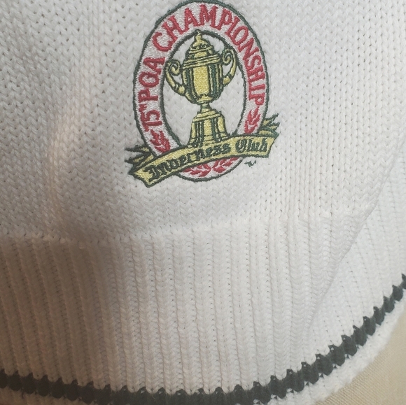 Vintage Antigua Mens V Neck Golf Sweater - Picture 5 of 7